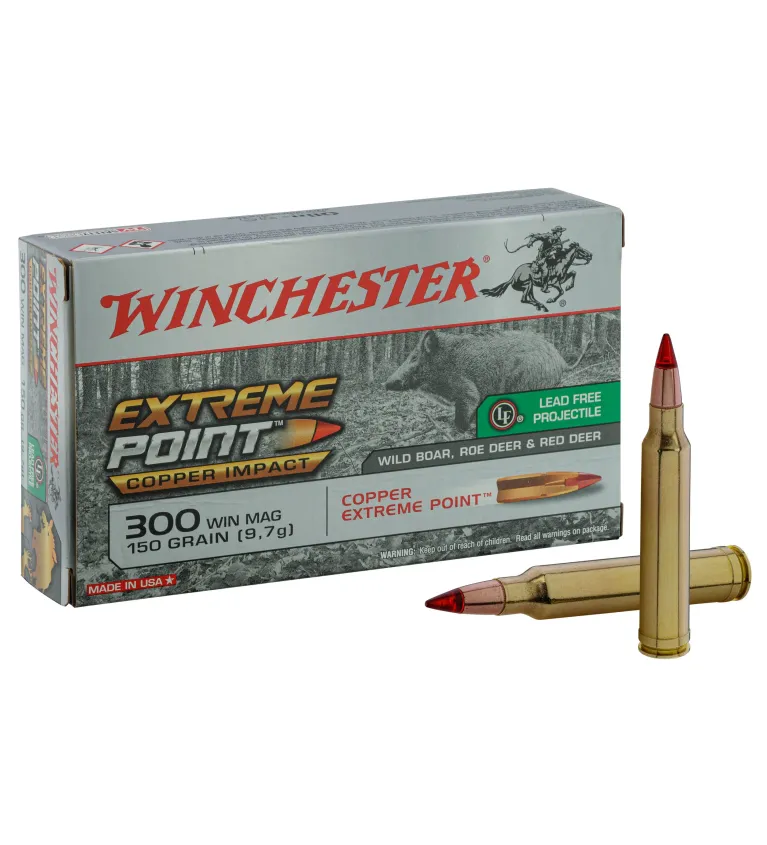 Balles de chasse Winchester Extreme Point Copper 180 gr 