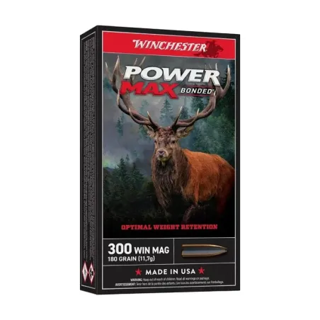 Balles de chasse Winchester Power Max Bonded 180 gr 