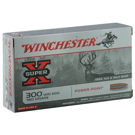 Balles de chasse Winchester Super-X Power Point 150 gr 