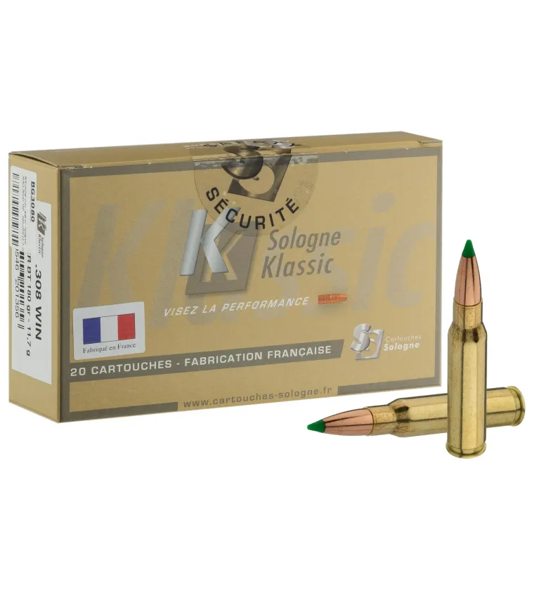 Balles de chasse Sologne Nosler Ballistic 180 gr 