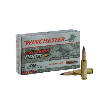 Balles de chasse Winchester Extreme Point 150 gr 