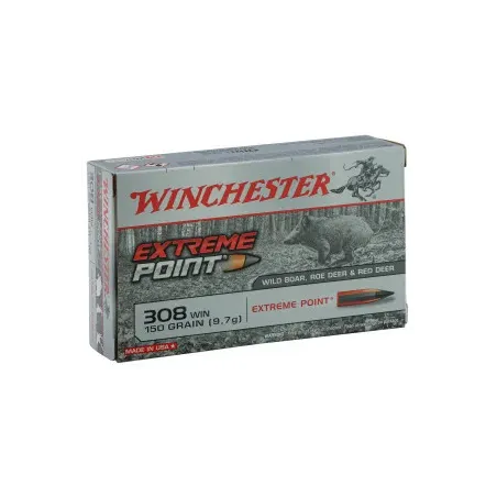 Balles de chasse Winchester Extreme Point 150 gr 