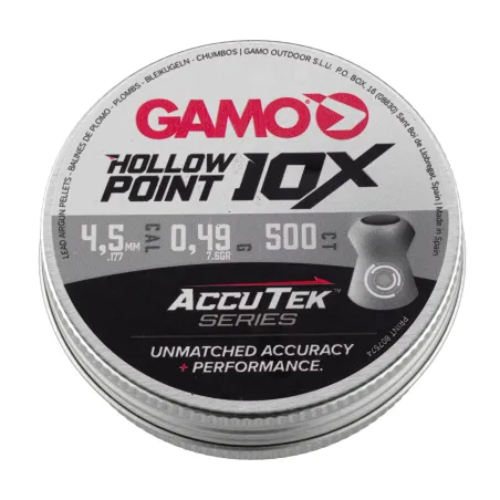 Plombs Gamo Hollow Point Accutek - Cal. 4,5 mm 