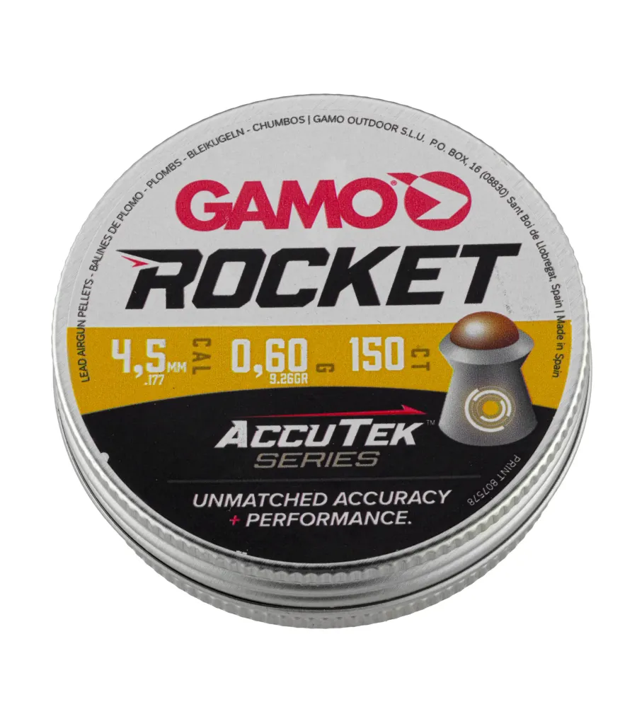 Pombs Gamo Rocket Accutek - Cal. 4,5 mm 