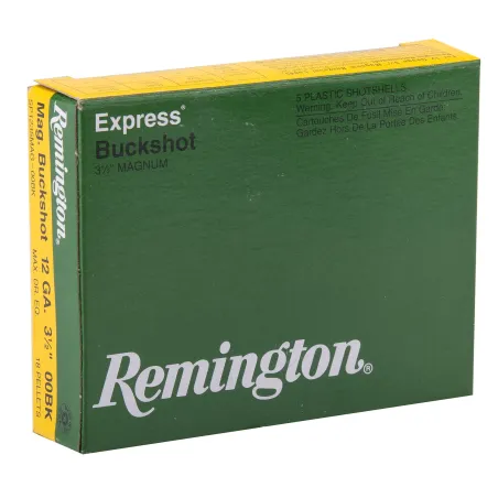 Chevrotine Remington Magnum Buckshot - 12/76 - 15 grains 