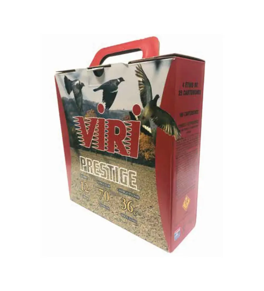Cartouches Viri pack Pigeon x100 - Cal. 12/70 Cartouches Viri pack Pigeon x100 - Cal. 12/70