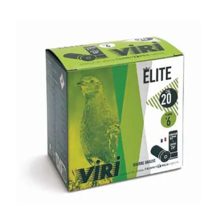 Cartouche Viri Elite 26 gr - Cal. 20