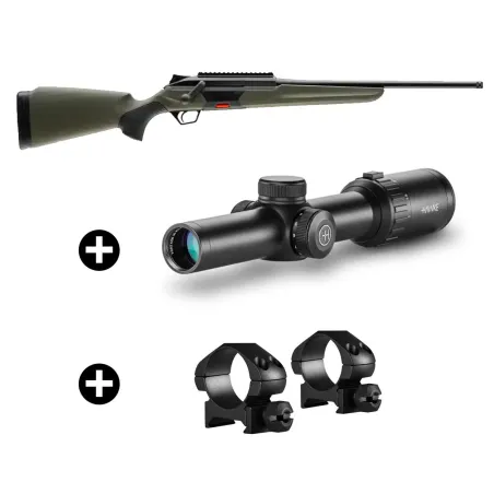 Pack battue Beretta BRX1 Green + Lunette Hawke 1-8x24 + Montage