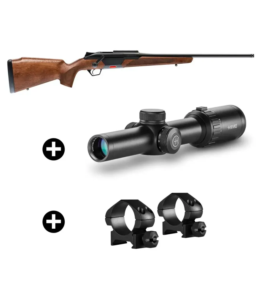 Pack battue Beretta BRX1 Bois + Lunette Hawke 1-8x24 + Montage