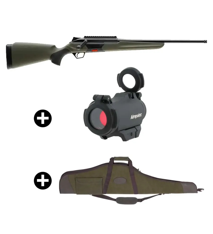 Pack battue Beretta BRX1 Green + Point Rouge AimPoint H2 + Fourreau