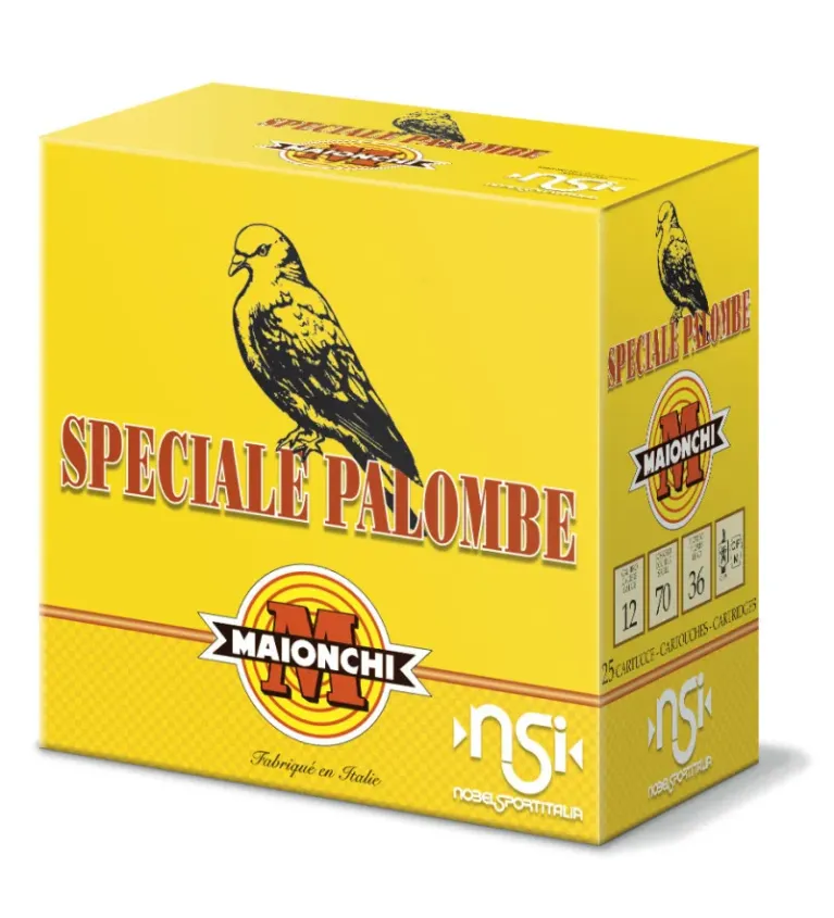 Cartouche Maionchi Spéciale Palombe 36 gr - Cal. 12/70