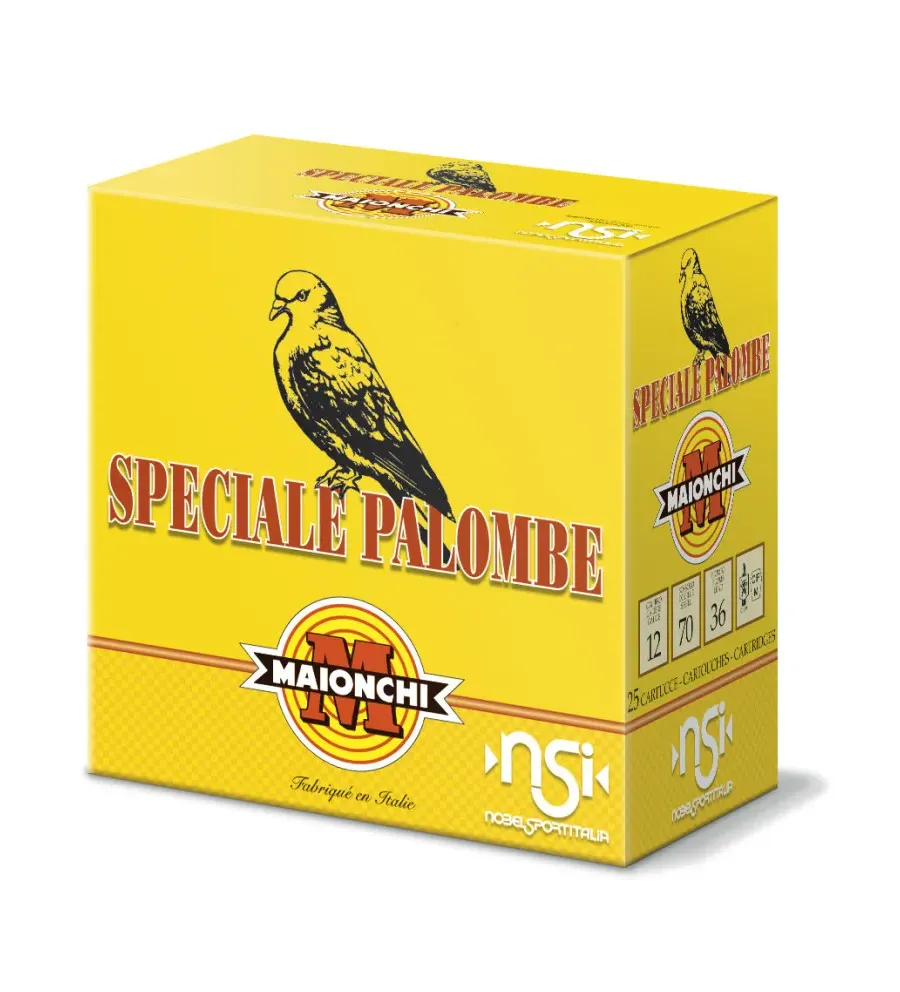 Cartouche Maionchi Spéciale Palombe 36 gr - Cal. 12/70