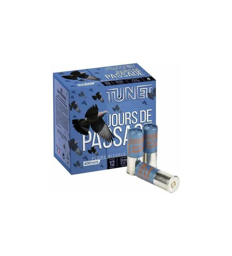 Cartouche Tunet Jours de Passage 35 gr - Cal. 12/70