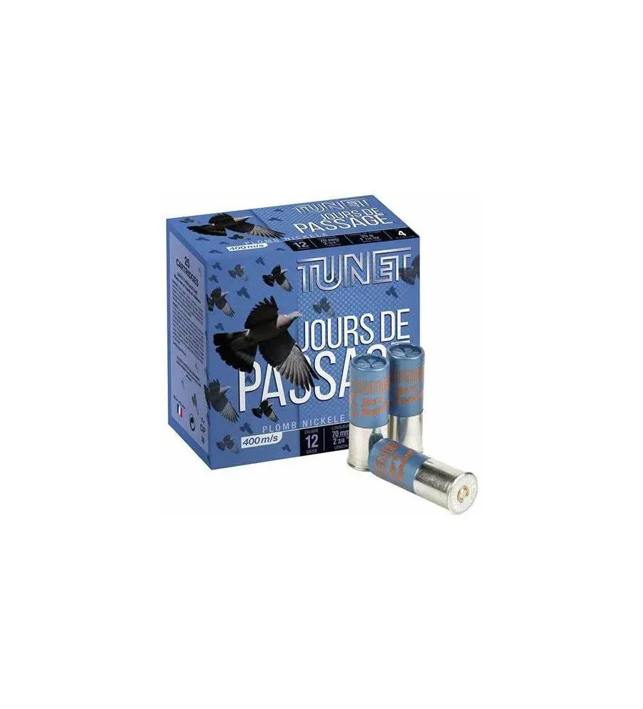 Cartouche Tunet Jours de Passage 35 gr - Cal. 12/70
