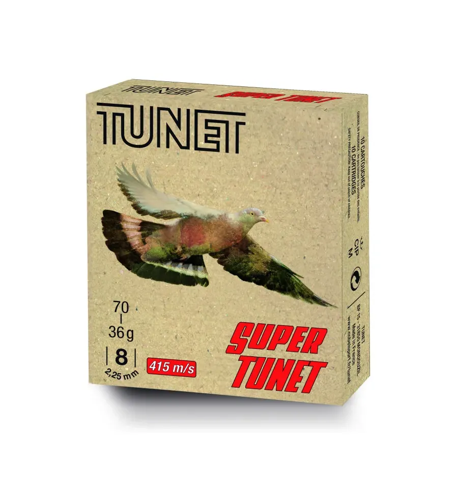 Cartouche Super Tunet 30 g - Cal. 20/70