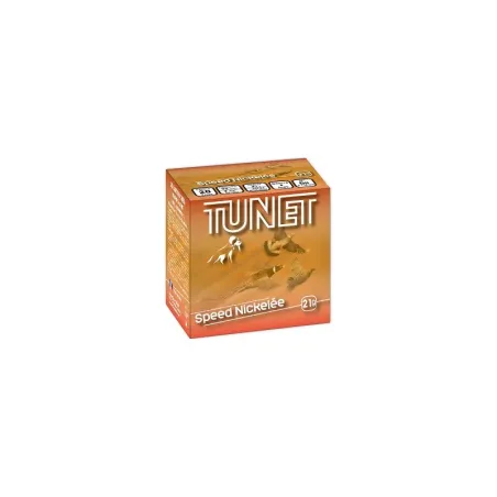 Cartouche Tunet Speed Nickelé 21 gr - Cal. 20/70