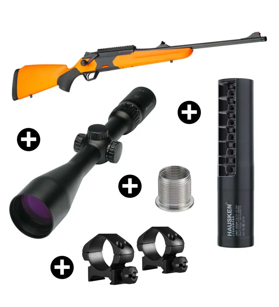 Pack affût Beretta BRX1 Wild Boar + Lunette Burris 3-12x56 + Modérateur Hausken JD224 MK2