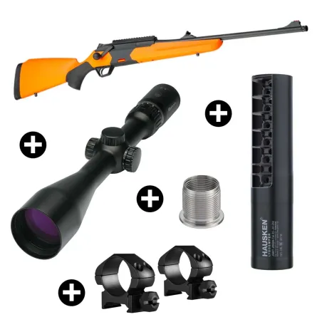 Pack affût Beretta BRX1 Wild Boar + Lunette Burris 3-12x56 + Modérateur Hausken JD224 MK2