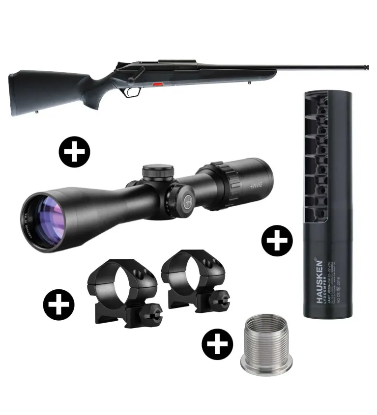 Pack affût Beretta BRX1 Synthétique + Lunette Hawke Vantage 3-9x42 + Modérateur Hausken JD224 MK2