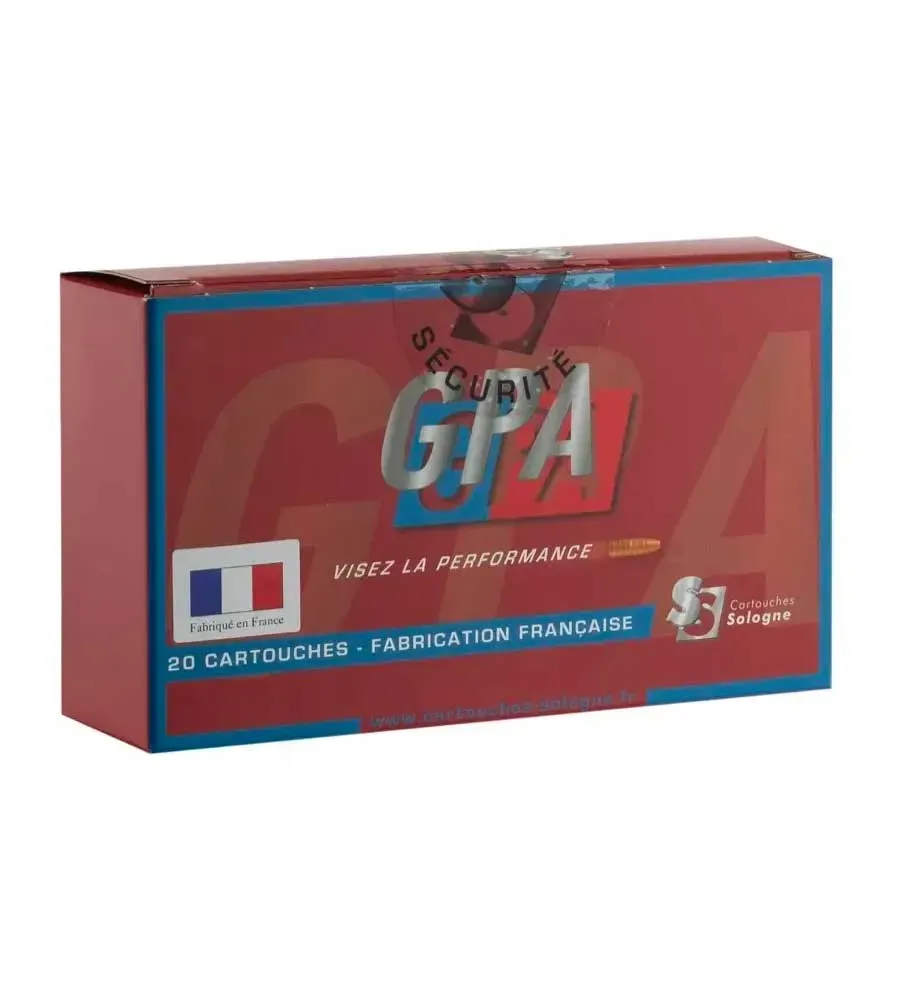 Balles de chasse Sologne GPA 8 x 60 S - 196 Gr 