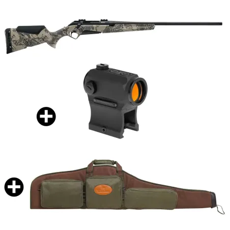 Pack battue Benelli Lupo Open Country + Point rouge Holosun 403B + Fourreau
