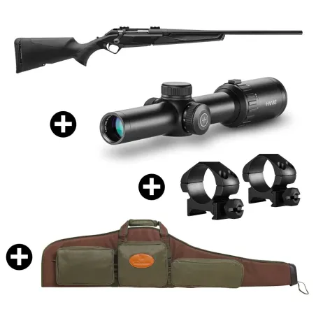 Pack battue Benelli Lupo Best + Lunette Hawke Vantage 1-8x24 + Fourreau