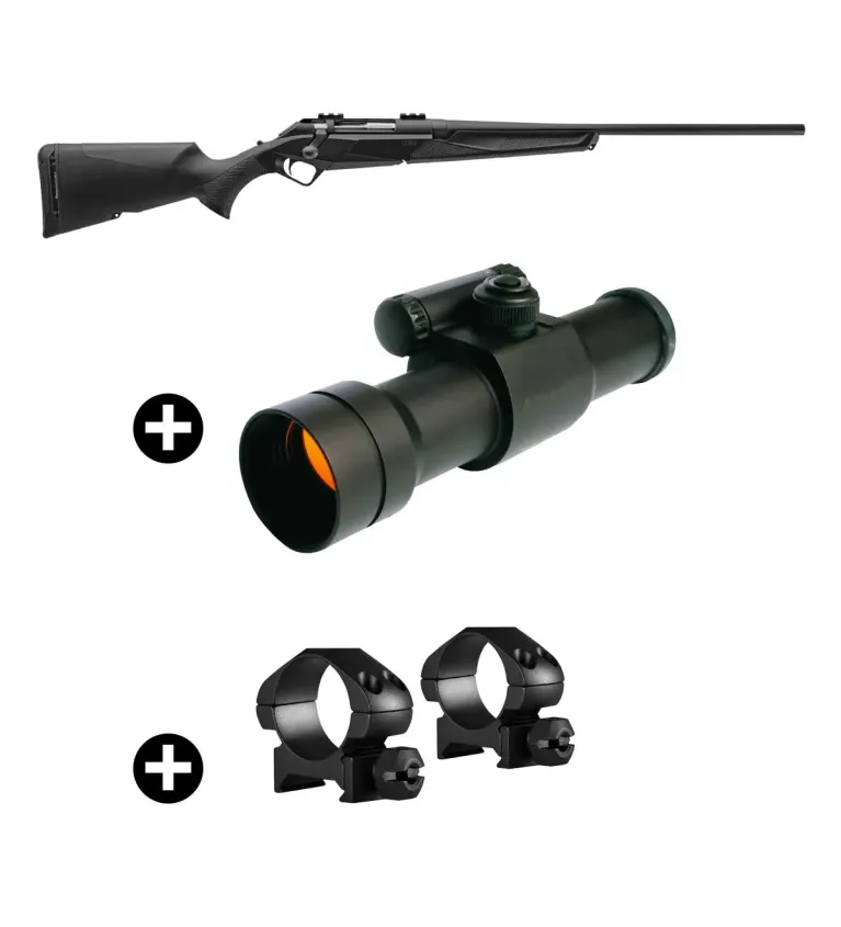 Pack battue Benelli Lupo Best + Point rouge Aimpoint 9000SC + Montage