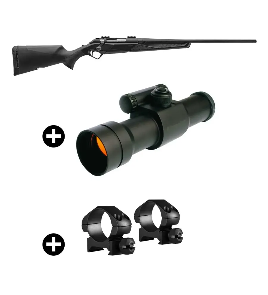 Pack battue Benelli Lupo Best + Point rouge Aimpoint 9000SC + Montage