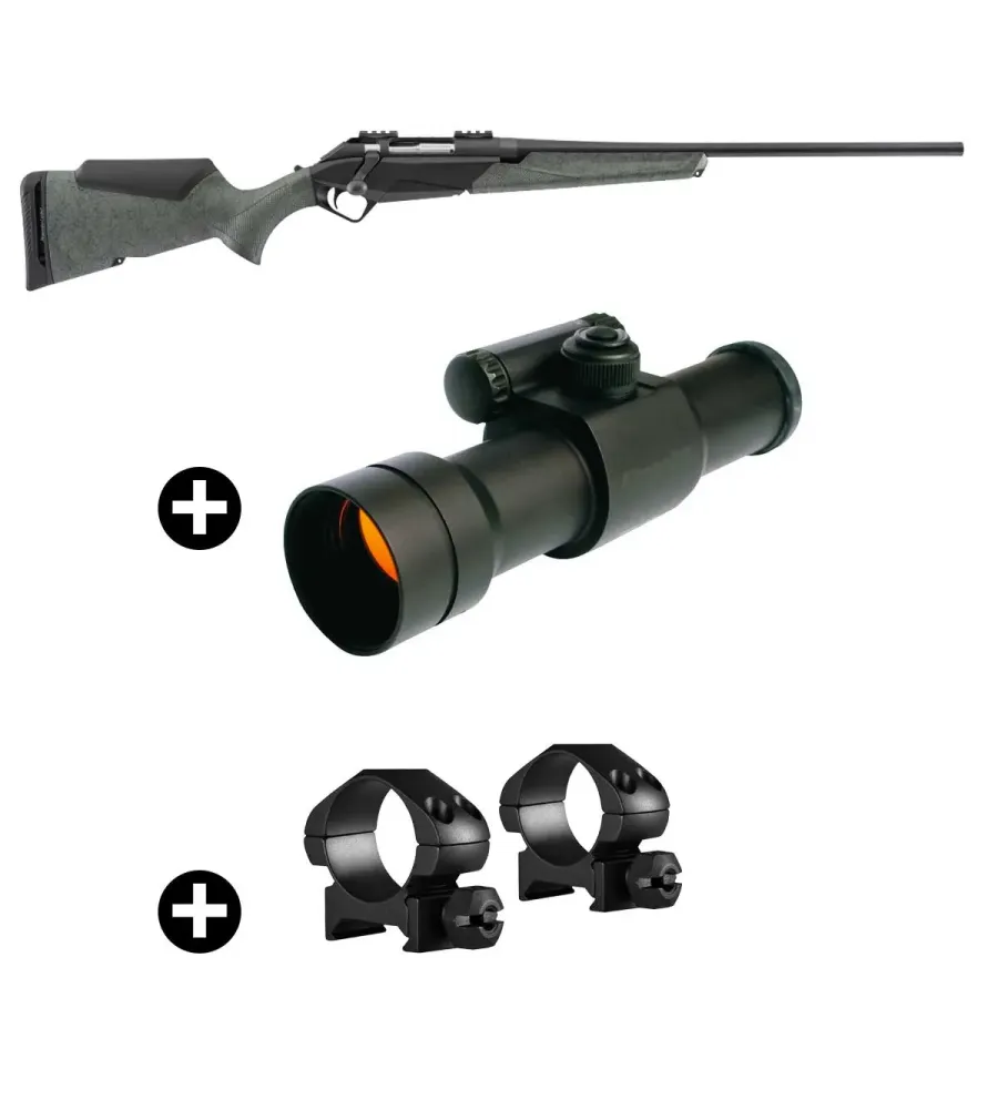 Pack battue Benelli Lupo Granite + Point rouge Aimpoint 9000SC + Montage