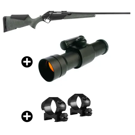 Pack battue Benelli Lupo Granite + Point rouge Aimpoint 9000SC + Montage