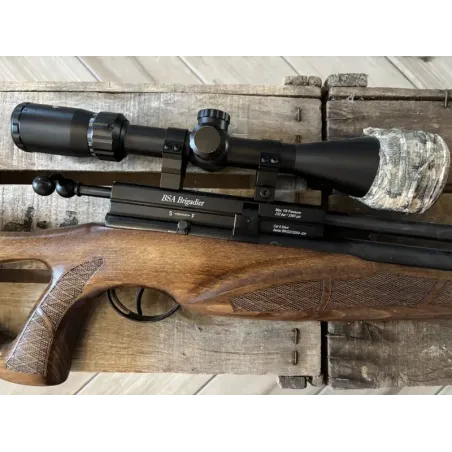 Carabine PCP BSA Brigadier 5,5mm + Lunette Fuzyon 6-18x50 + Modérateur Weirhauch