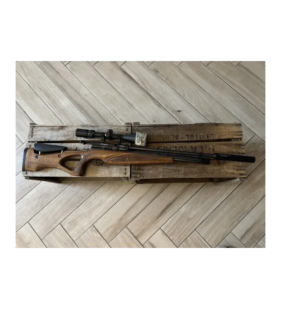 Carabine PCP BSA Brigadier 5,5mm + Lunette Fuzyon 6-18x50 + Modérateur Weirhauch