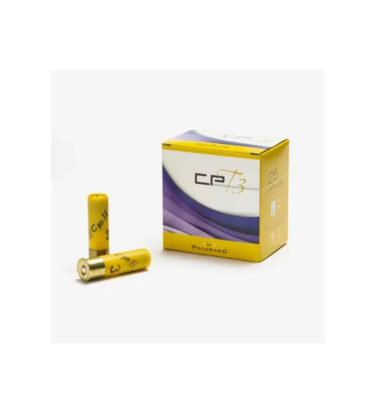 Cartouches Pegoraro CP T3 27 gr - Cal. 20