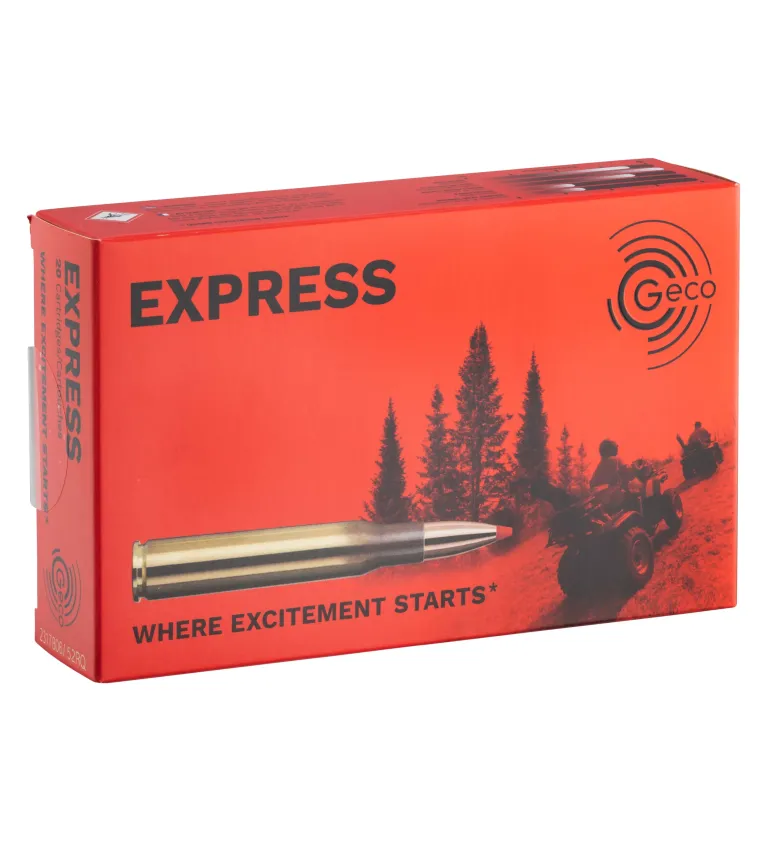 Balles Geco 30-06 Sprg - Express 165 gr 