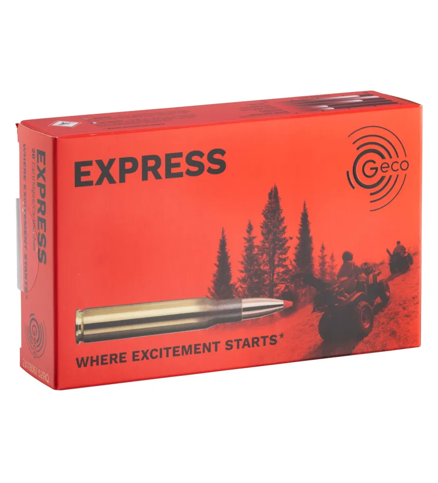 Balles Geco 30-06 Sprg - Express 165 gr 