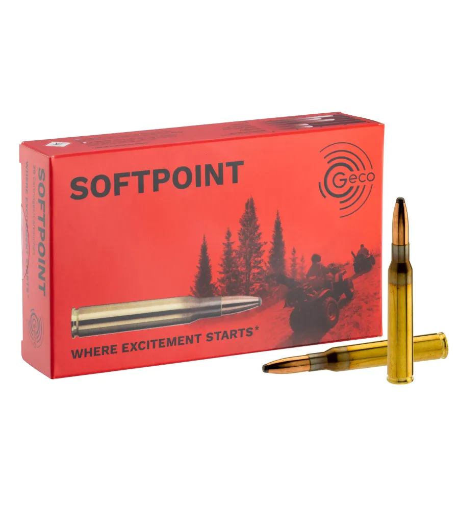 Balles Geco 7x64 - Soft Point 165 gr