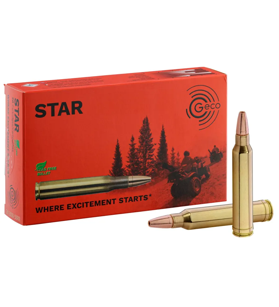 Balles Geco 300 Win Mag - Star 165 gr 