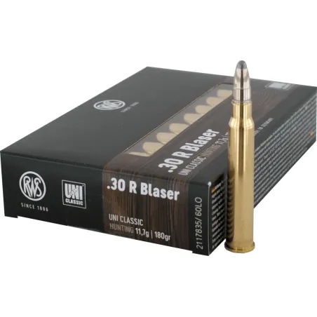 Balles RWS30R Blaser - Uni Classic 181 gr 