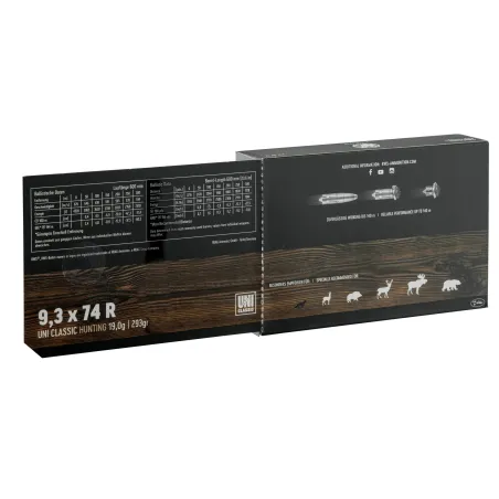 Balles RWS 9,3x74R - Uni Classic 293 gr 