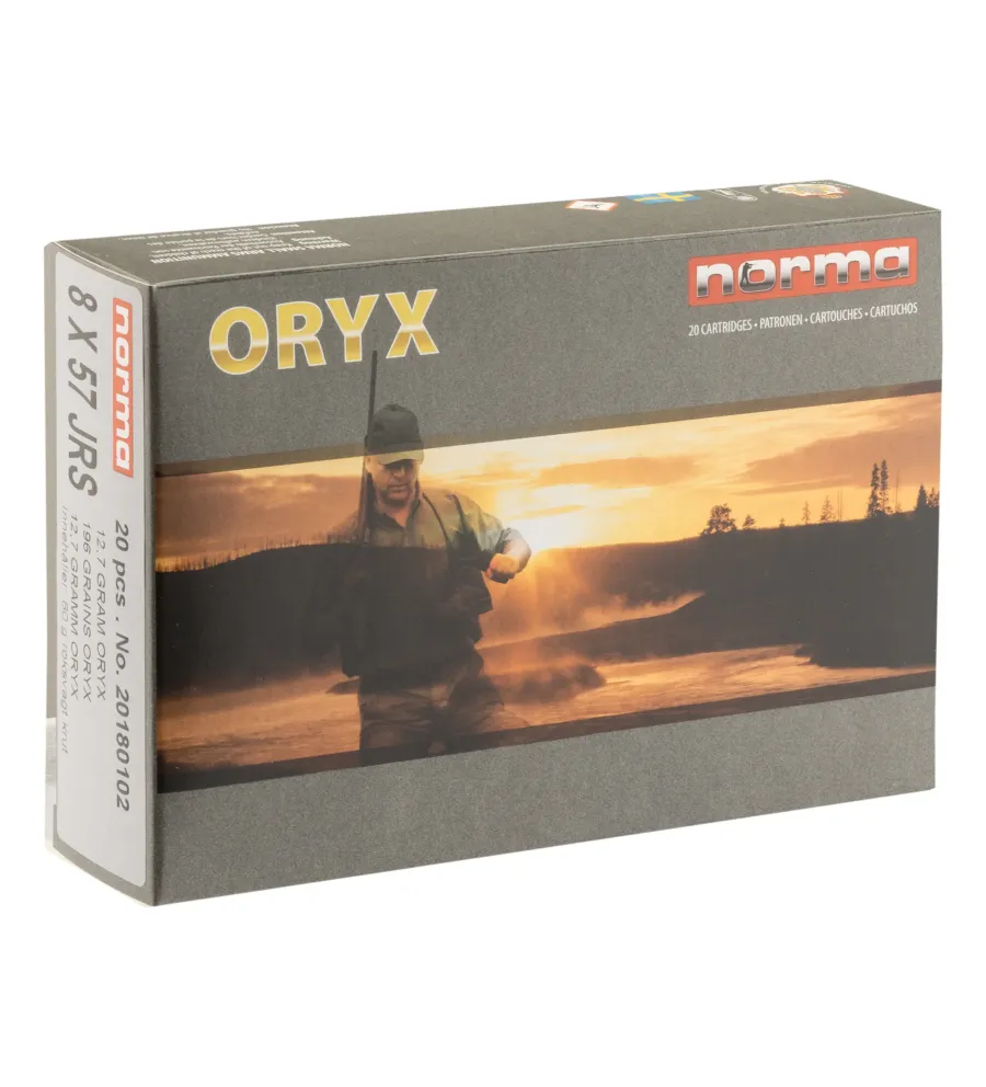 Balles Norma 8x57 JRS - Oryx 196 gr Balles Norma 8x57 JRS - Oryx 196 gr
