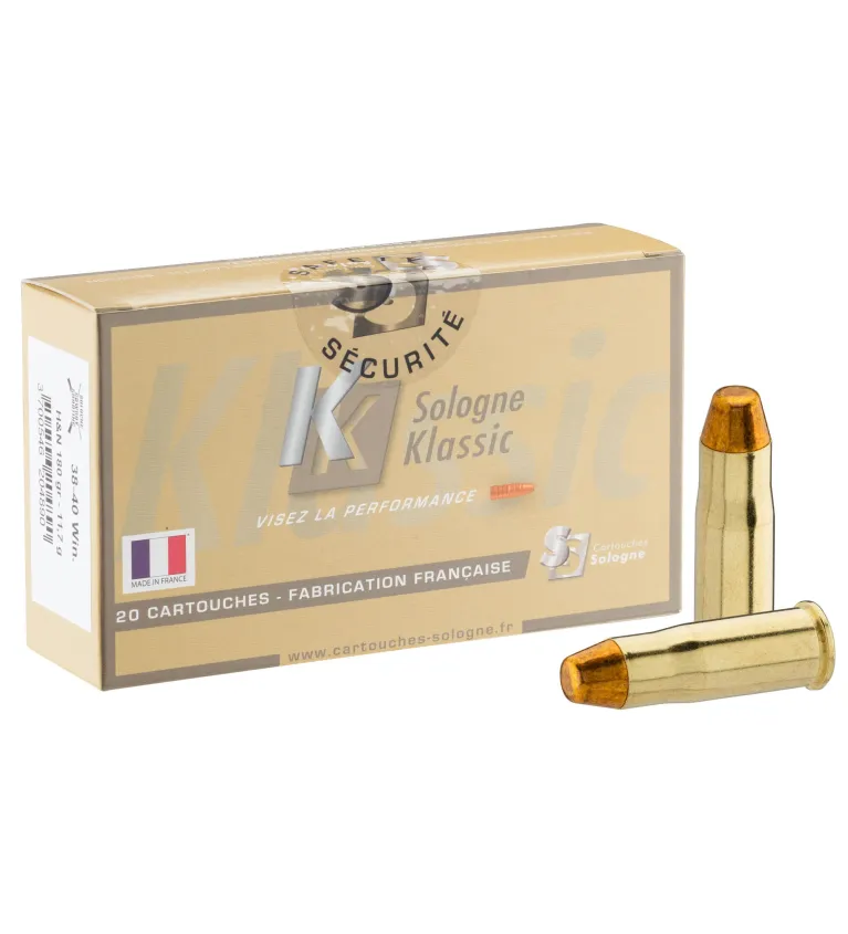 Balles Sologne 38-40 Win - RN 180 gr 
