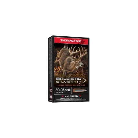 Balles Winchester 30-06 - Ballistic Silvertip 150 gr