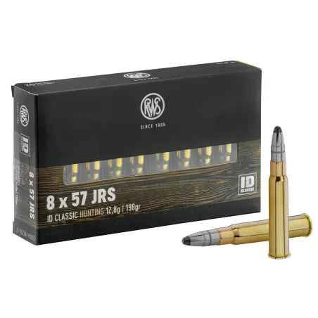 Balles RWS 8x57 JRS - ID Classic 198 gr  