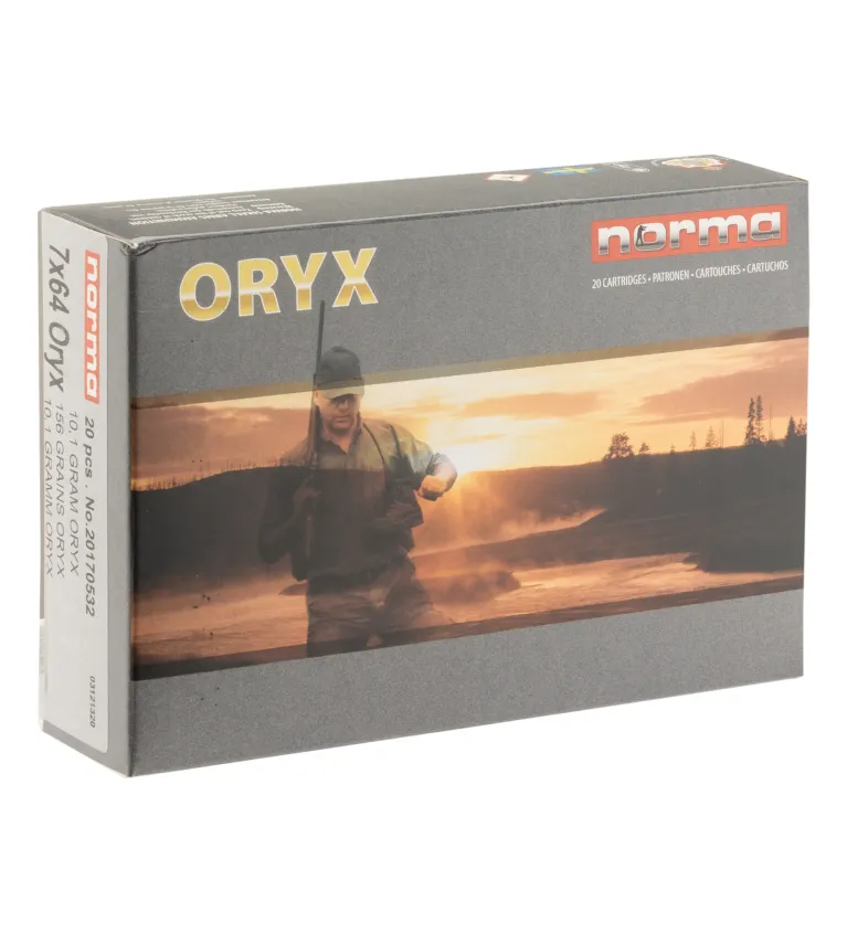 Balles Norma 7x64 - Oryx 156 gr