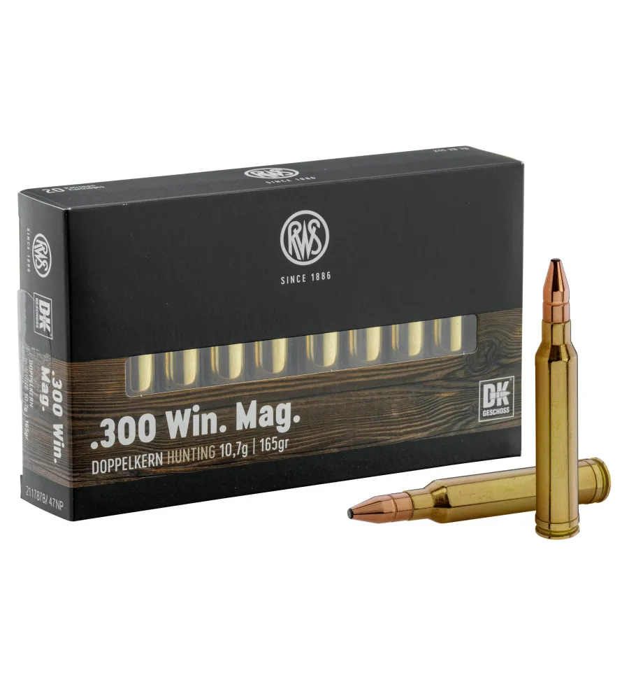 Balles RWS 300 WM - DK 165 gr
