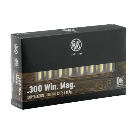 Balles RWS 300 WM - DK 165 gr 
