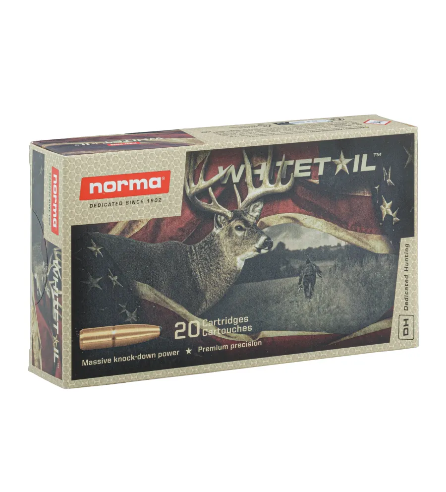 Balles Norma 308 Win - Whitetail 150 gr 