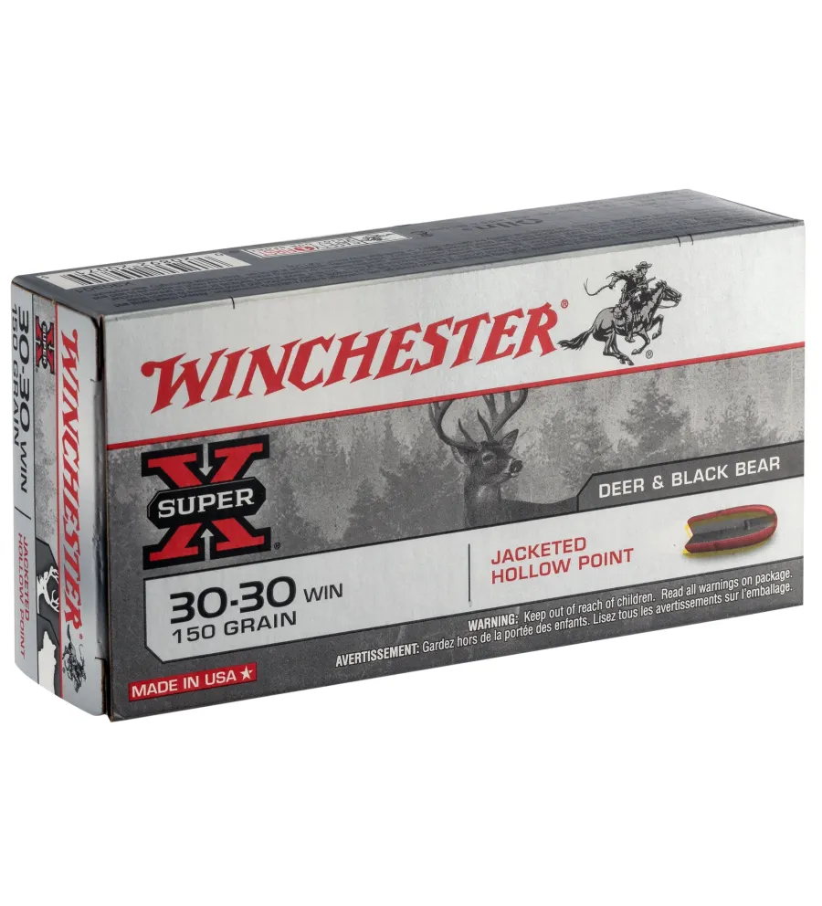 Balles Winchester 30-30 Win - Hollow Point 150 gr