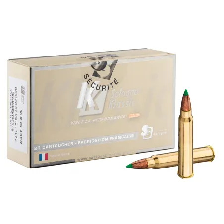 Balles Sologne 30 R Blaser - Nosler Balistic Tip 180 gr