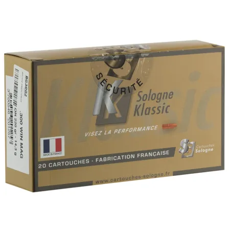 Balles Sologne 300 Win Mag - Nosler Partition 220 gr